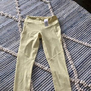 Yellow outdoor voices leggings size s